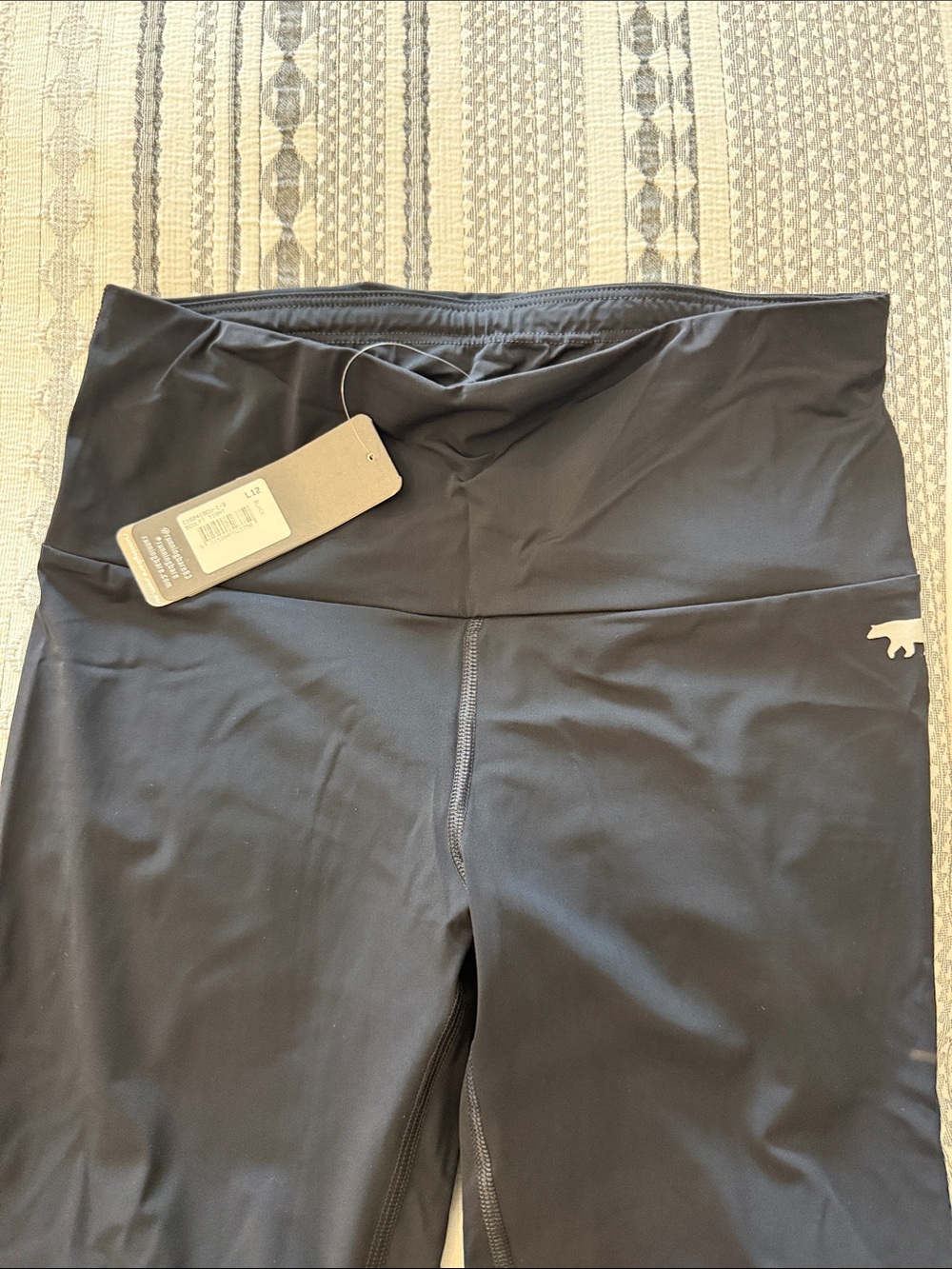Running Bare Woman's Black Performance Leggings